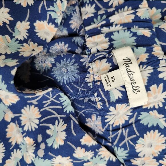 Madewell Huston Pull-On Crop Pants in French Floral - Picture 9 of 9